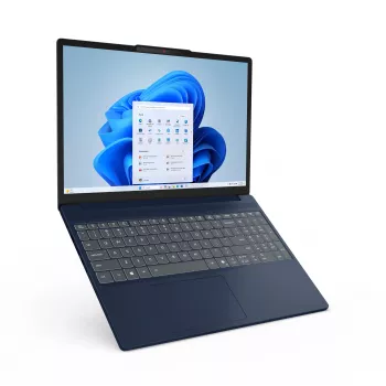 Nešiojamas kompiuteris Lenovo IdeaPad Slim 3 15ARP10 AMD Ryzen™ 5 150 38,9 cm (15,3 colio) WUXGA 16 GB DDR5-SDRAM 512 GB SSD Wi-Fi 7 (802.11be) Windows 11 Home Mėlynas