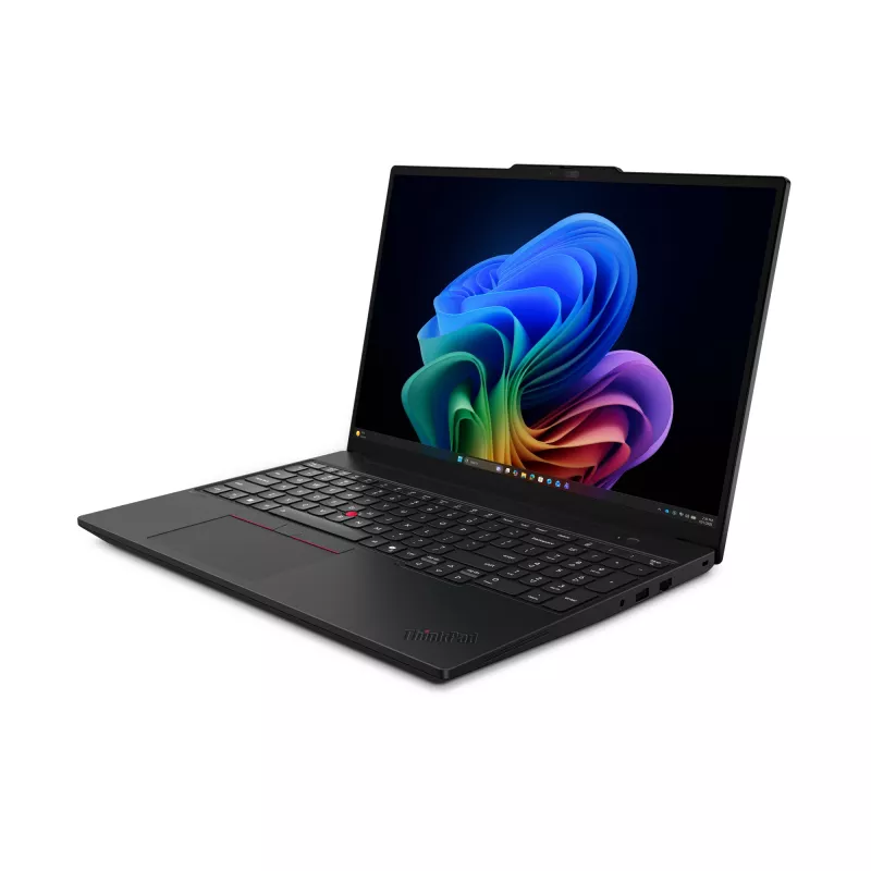 Lenovo ThinkPad T16 Gen 5 (AMD) Copilot+ PC nešiojamas kompiuteris 40.6 cm (16 colių) WUXGA 32 GB DDR5-SDRAM 512 GB SSD Wi-Fi 7 (802.11be) Windows 11 Pro juoda