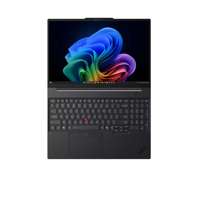 Lenovo ThinkPad T16 Gen 5 (AMD) Copilot+ PC nešiojamas kompiuteris 40.6 cm (16 colių) WUXGA 32 GB DDR5-SDRAM 512 GB SSD Wi-Fi 7 (802.11be) Windows 11 Pro juoda