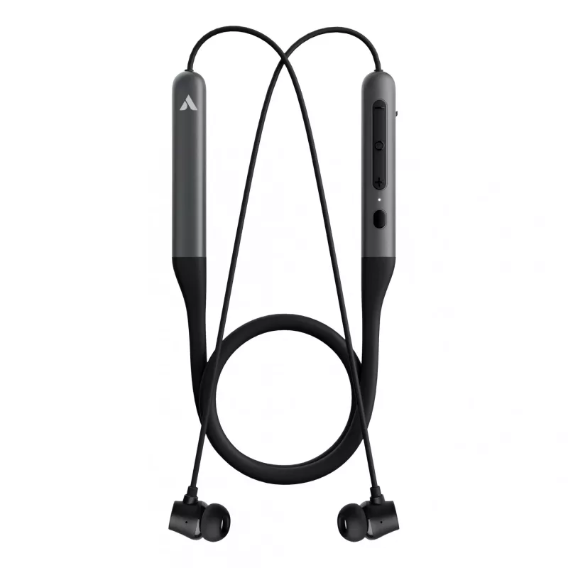 Verbatim TruSound ANC Neckband Earbuds Black, Belaidės ausinės su aktyviu triukšmo slopinimu, 20–20000 Hz, 46.5 g