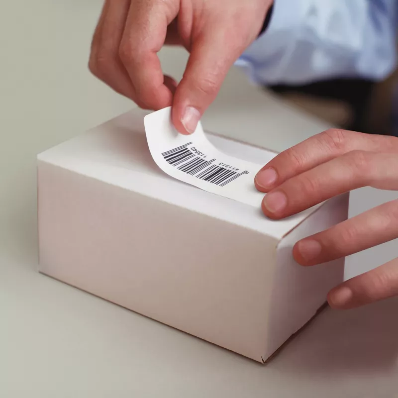 DYMO Autentiškos LabelWriter įvairios paskirties etiketės | 54 mm x 70 mm | Lipnios | 12 rulonų po 320 lengvai atplėšiamų etikečių (3 840 vnt.) | LabelWriter etikečių spausdintuvams | Pagaminta Europoje