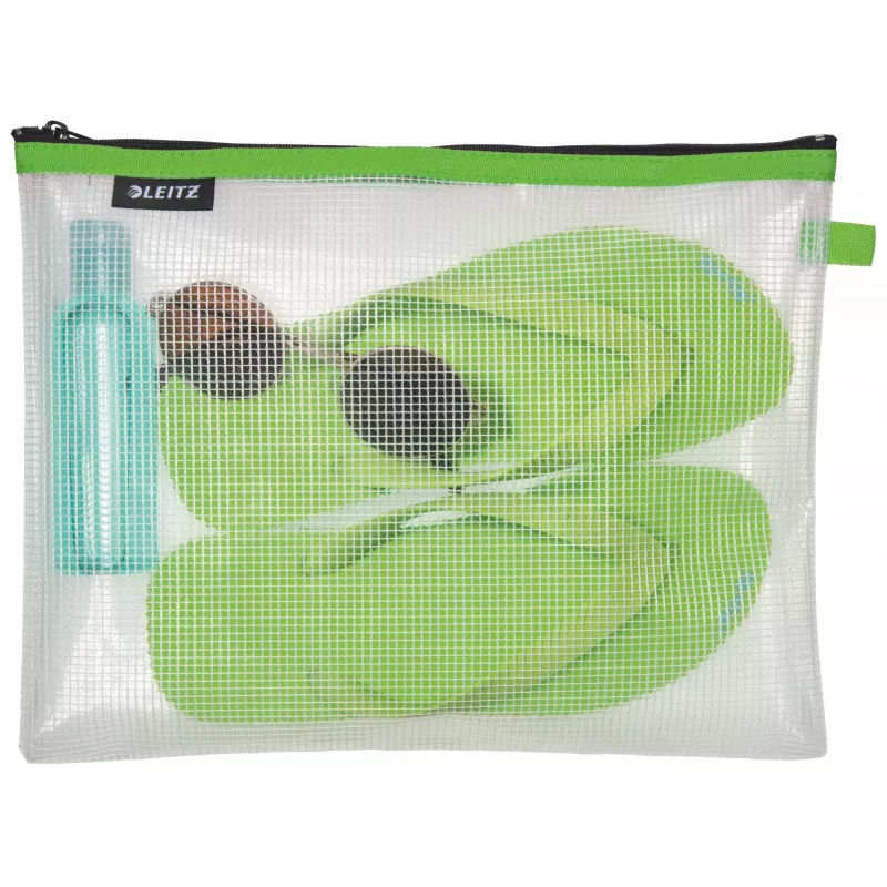 Kelioninis maišelis Leitz Travel Pouch WOW Large, vandeniui atsparus, žalias