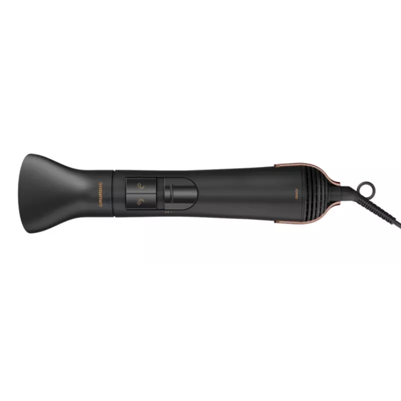 Grundig HS 7080 karšto oro šepetys šiltas juodas, rožinis auksas 1000 W 1,8 m