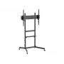 Equip 55-100 colių ekonominis televizoriaus stovas, 2,54 m (100 colių), 100 x 100 mm, 800 x 600 mm, -10 - 5°, plastikas, nerūdijantis plienas, juoda