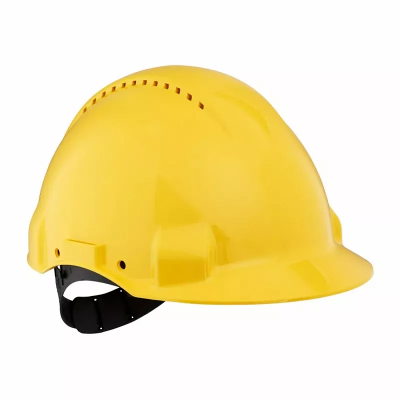 Šalmas 3M G3000CUV-GU, ABS, HDPE, plastikas, poliesteris, geltona