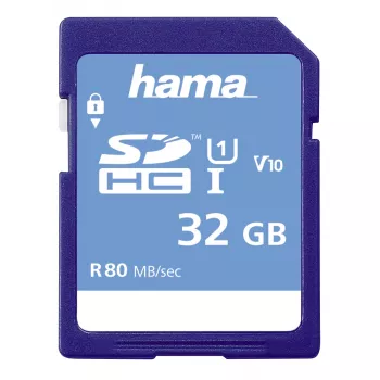 Hama 00181095 atminties kortelė 32 GB SDHC UHS-I Class 10