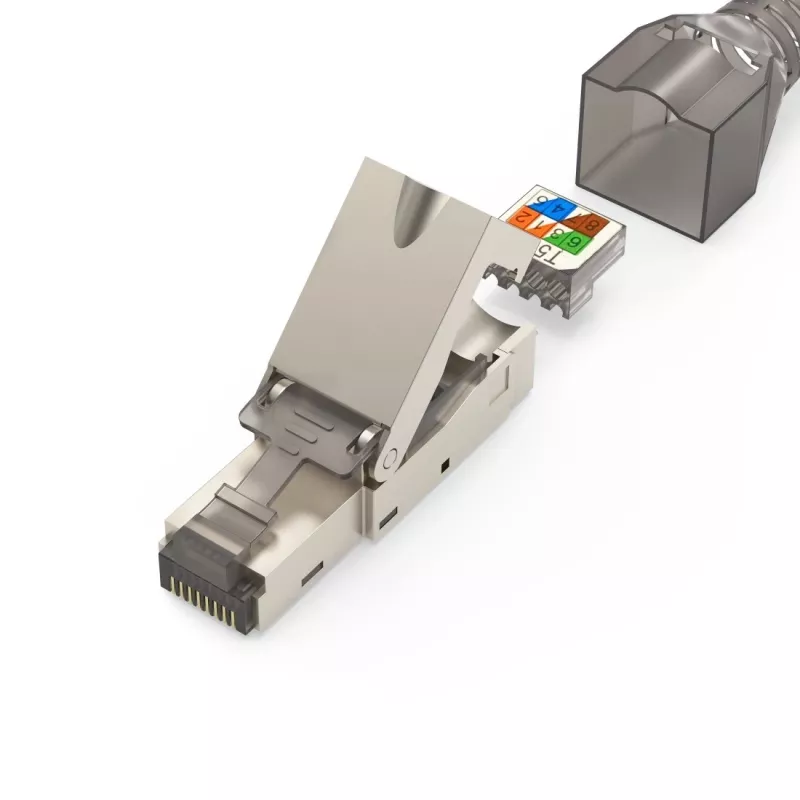Hama 00200793 RJ45 jungtis, pilka