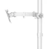Hama 00220902 monitorio laikiklis / stovas 88.9 cm (35 colių) Stalas Baltas