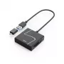 Hama 00200148 kortelių skaitytuvas USB 3.2 Gen 1 (3.1 Gen 1) Type-A/Type-C juodas