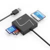 Hama 00200148 kortelių skaitytuvas USB 3.2 Gen 1 (3.1 Gen 1) Type-A/Type-C juodas
