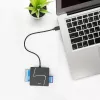 Hama 00200148 kortelių skaitytuvas USB 3.2 Gen 1 (3.1 Gen 1) Type-A/Type-C juodas