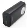 Powerbank Hama Watch 10000 mAh Juoda, Pilka