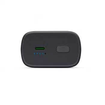 Powerbank Hama Watch 10000 mAh Juoda, Pilka