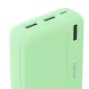 Nešiojama baterija Hama Pocket 10 LiPo 10000 mAh Žalia
