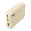 Hama Pocket 10 Litio polimerų 10000 mAh Smėlio spalvos išorinė baterija