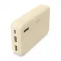 Hama Pocket 10 Litio polimerų 10000 mAh Smėlio spalvos išorinė baterija