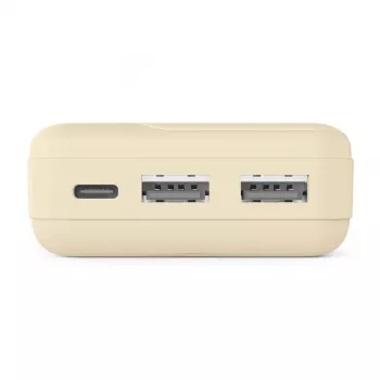 Hama Pocket 10 Litio polimerų 10000 mAh Smėlio spalvos išorinė baterija