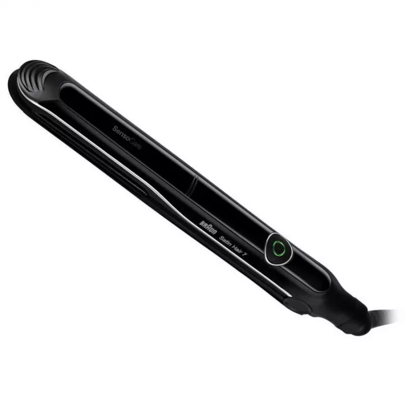 Braun Satin Hair 7 SensoCare ST780 plaukų tiesintuvas, juodas