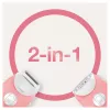 Braun Silk-epil 3-277 epiliatorius, baltas/rožinis