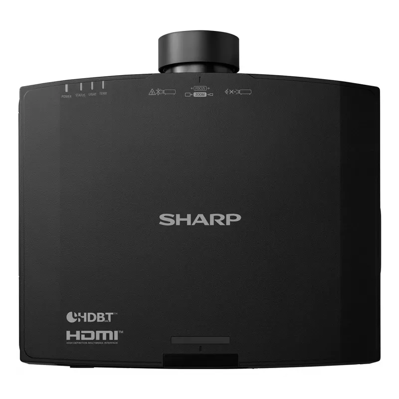 Sharp V731U standartinio fokusavimo projektorius 7300 ANSI liumenų 3LCD WUXGA (1920x1200) 3D juodas