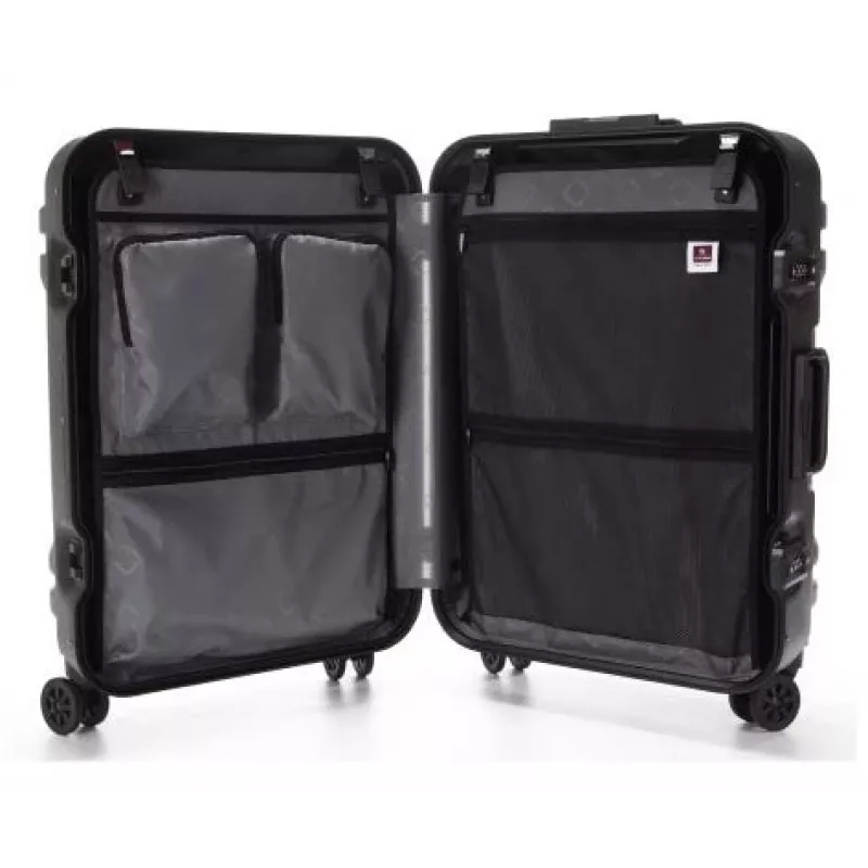 Acer GP.BAG11.009 kelioninis lagaminas juodas, aliuminis, polikarbonatas