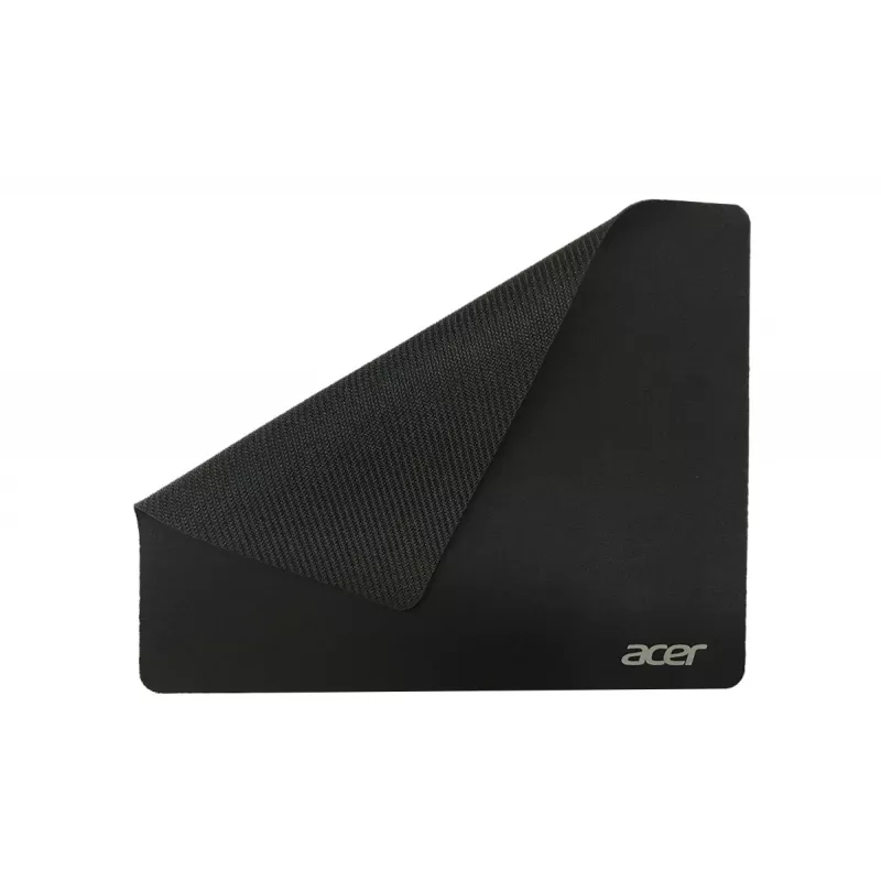 Acer Essential pelėdos kilimėlis, juodas, vienspalvis, audinys, džersis, guma, neslystantis pagrindas