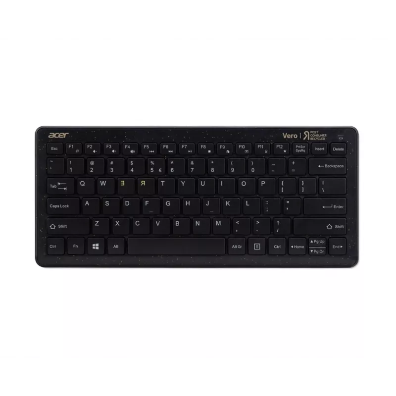 Acer belaidis klaviatūros ir pelės rinkinys su RF imtuvu, QWERTY, juoda