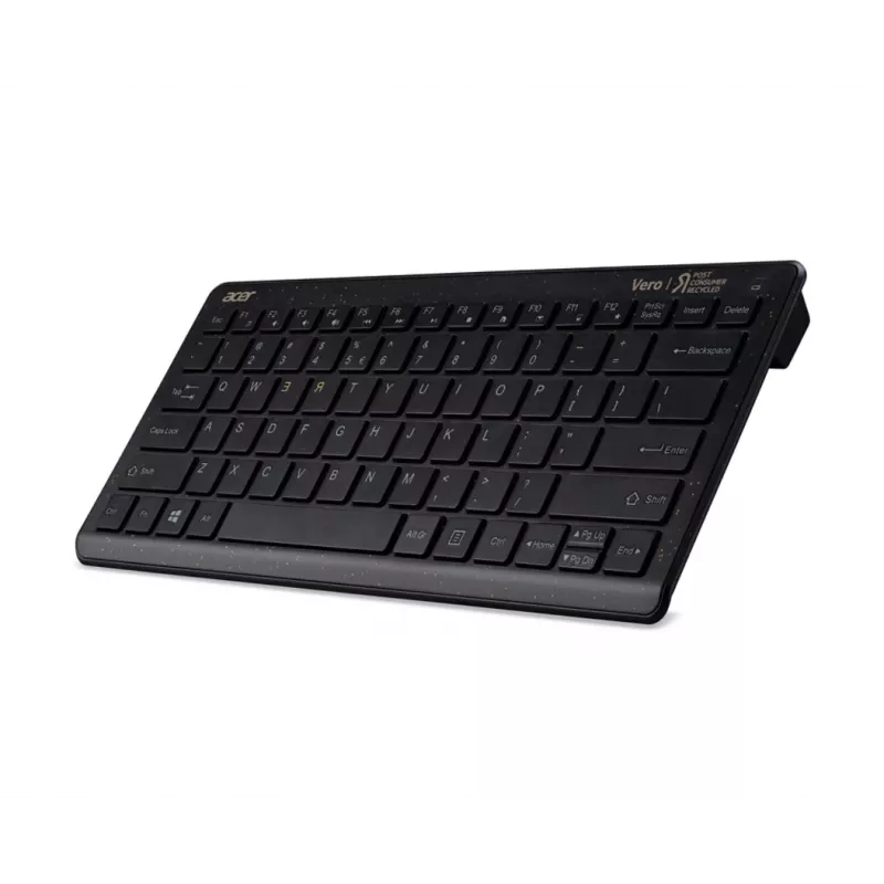 Acer belaidis klaviatūros ir pelės rinkinys su RF imtuvu, QWERTY, juoda