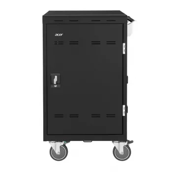 Acer E32c+ – Įkrovimo spintelė 32 lizdams (UK kištukas), Nešiojamų įrenginių valdymo spintelė, Juoda, Grindinė, 2.6 cm, 39.5 cm, 30.1 cm