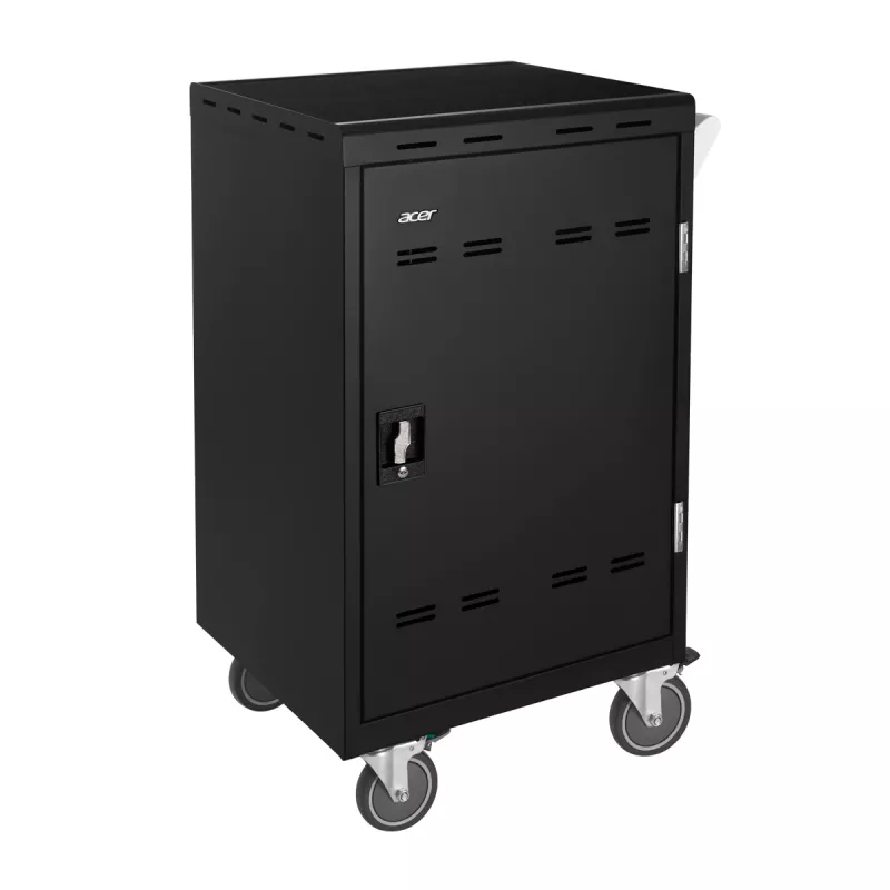 Acer E32c+ – Įkrovimo spintelė 32 lizdams (UK kištukas), Nešiojamų įrenginių valdymo spintelė, Juoda, Grindinė, 2.6 cm, 39.5 cm, 30.1 cm