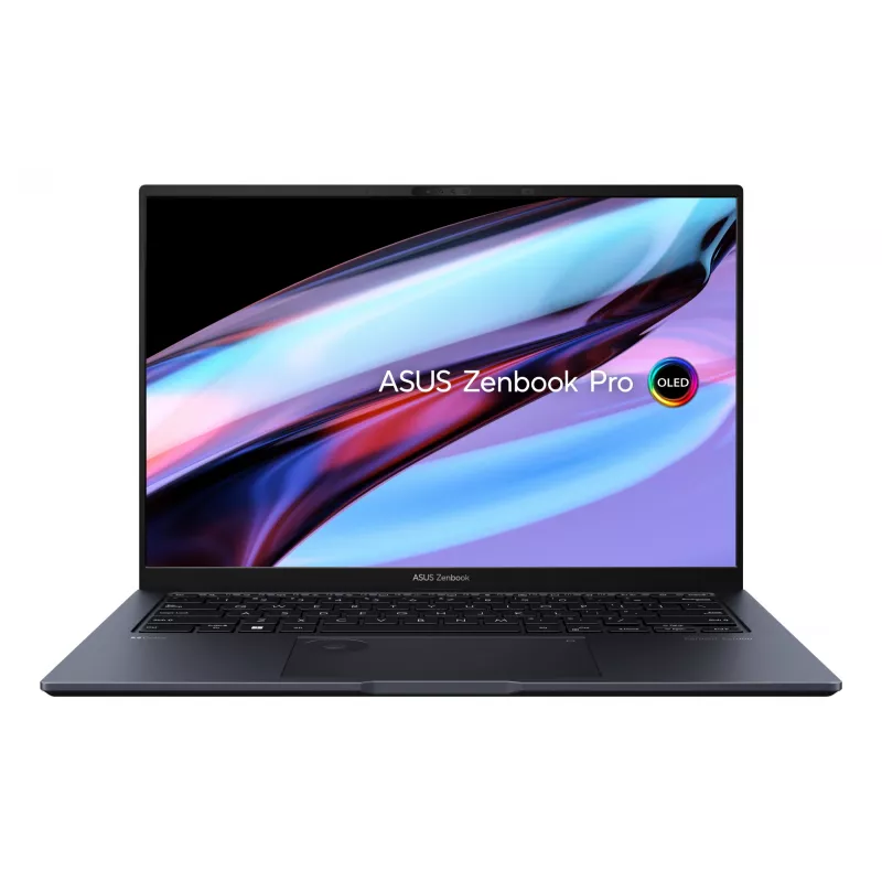 ASUS Zenbook Pro 14 OLED UX6404VV-M9004W Intel® Core™ i7 i7-13700H nešiojamas kompiuteris 36,8 cm (14,5 colio) jutiklinis ekranas 2.8K 16 GB DDR5-SDRAM 512 GB SSD NVIDIA GeForce RTX 4060 Wi-Fi 6E (802.11ax) Windows 11 Home juodas