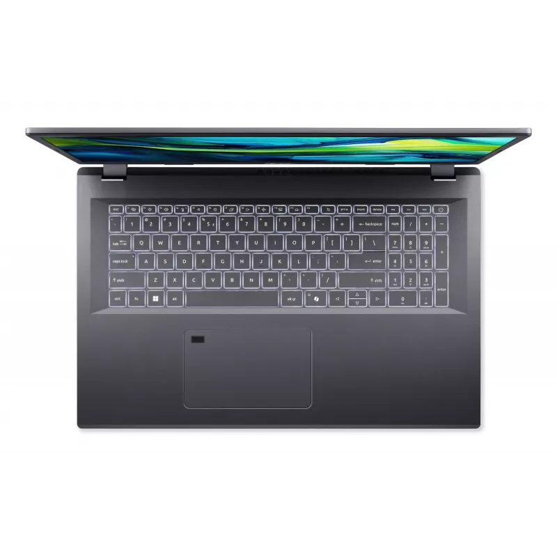 Nešiojamas kompiuteris Acer Aspire 17 A17-51M-740G Intel Core 7 150U 43,9 cm (17,3 col.) Full HD 16 GB DDR4-SDRAM 1 TB SSD Wi-Fi 6E (802.11ax) Windows 11 Home Vokiška pilka
