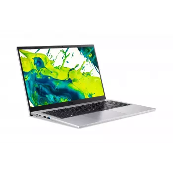 Acer Aspire Go 15 AG15-72P-51YA nešiojamas kompiuteris Intel Core 5 120U 39,6 cm (15,6 colio) Full HD 16 GB DDR4-SDRAM 512 GB SSD Wi-Fi 6 (802.11ax) Windows 11 Home sidabrinis
