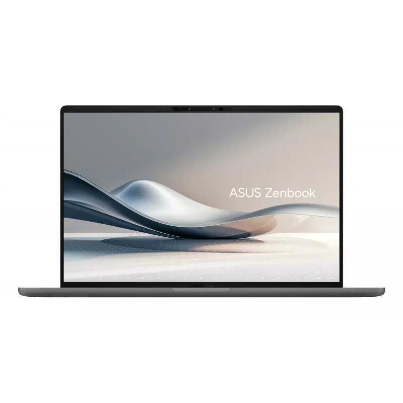 ASUS Zenbook A14 UX3407QA-QD343X nešiojamas kompiuteris 35,6 cm (14 colių) WUXGA Snapdragon X1-26-100 32 GB LPDDR5x-SDRAM 1 TB SSD Wi-Fi 6E Windows 11 Pro pilka