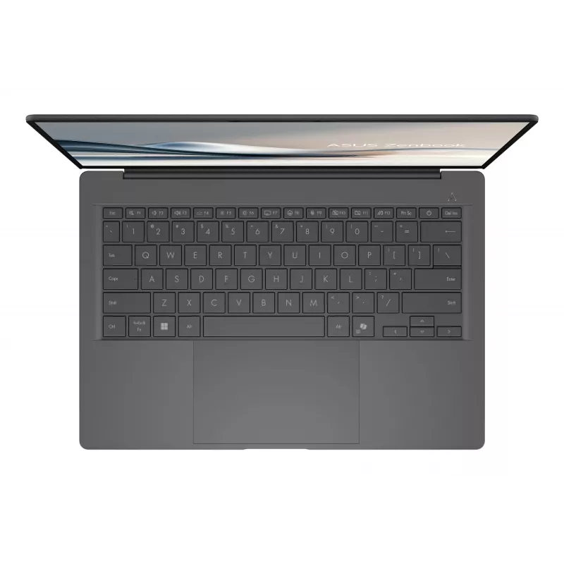 ASUS Zenbook A14 UX3407QA-QD343X nešiojamas kompiuteris 35,6 cm (14 colių) WUXGA Snapdragon X1-26-100 32 GB LPDDR5x-SDRAM 1 TB SSD Wi-Fi 6E Windows 11 Pro pilka