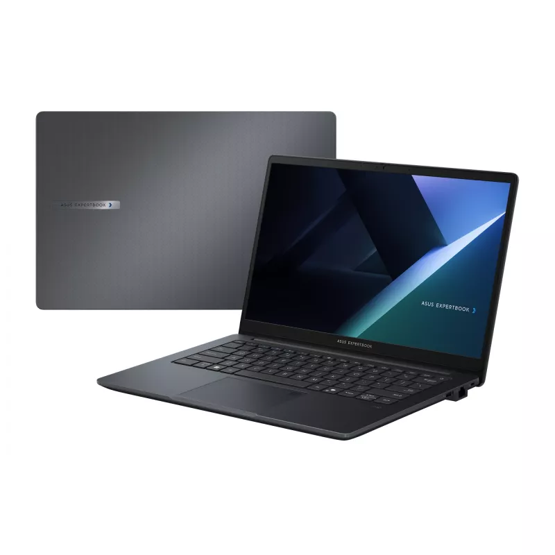 ASUS ExpertBook B1 B1403CVA-S66870X nešiojamas kompiuteris 35,6 cm (14 colių) Full HD, 16 GB DDR5, 512 GB SSD, Wi-Fi 6E, Windows 11 Pro, vokiška pilka