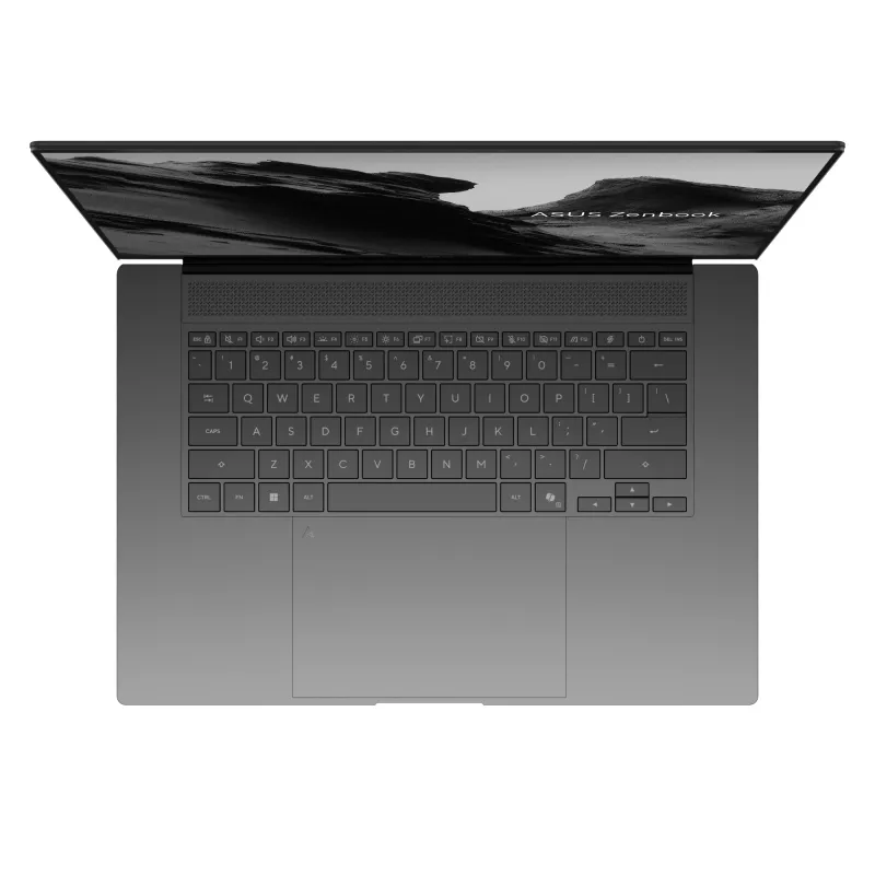 Nešiojamas kompiuteris ASUS Zenbook S16 UM5606GA-SR305W Copilot+ PC AMD Ryzen AI 9 465 40,6 cm (16 colių) Liečiamas ekranas 3K 32 GB LPDDR5x-SDRAM 1 TB SSD Wi-Fi 7 (802.11be) Windows 11 Home Pilka