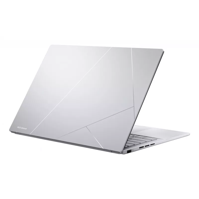 Nešiojamas kompiuteris ASUS Zenbook 14 OLED UX3405CA-QD1302W Intel Core Ultra 7 255H 35,6 cm (14 colių) WUXGA 16 GB LPDDR5x-SDRAM 1 TB SSD Wi-Fi 7 (802.11be) Windows 11 Home German Silver