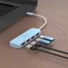 j5create JCH341EC ekologiškas USB-C į 4 prievadų Type-A Gen 2 šakotuvas