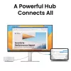 BenQ MA270S 27 colių 5K Ultra HD LED monitorius baltas