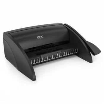 GBC CombBind® C100 įrišimo aparatas, kombinuotas įrišimas, rankinis, 160 lapų, juodas