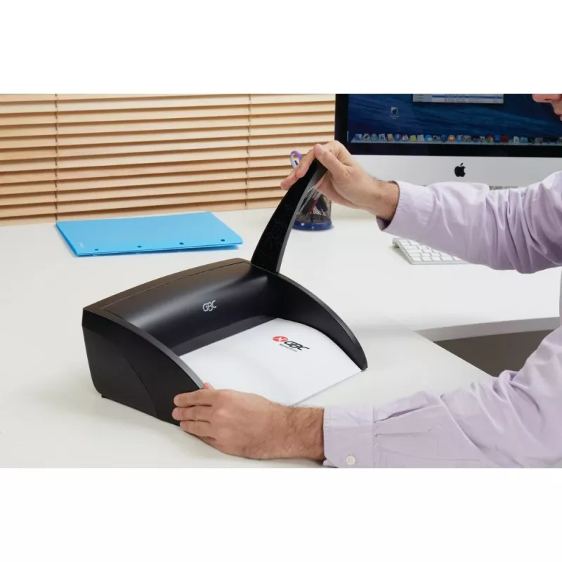 GBC CombBind® C100 įrišimo aparatas, kombinuotas įrišimas, rankinis, 160 lapų, juodas