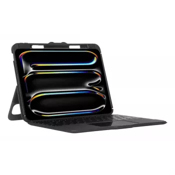 Targus VersaVu QWERTY UK English Bluetooth Black – klaviatūrinis dėklas iPad Pro 11 colių (M4)