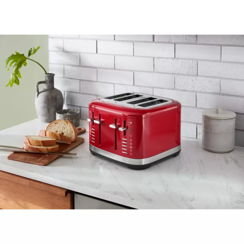 KitchenAid 5KMT4109EER 7 4 riekės 1640 W Raudona, Nerūdijantis plienas