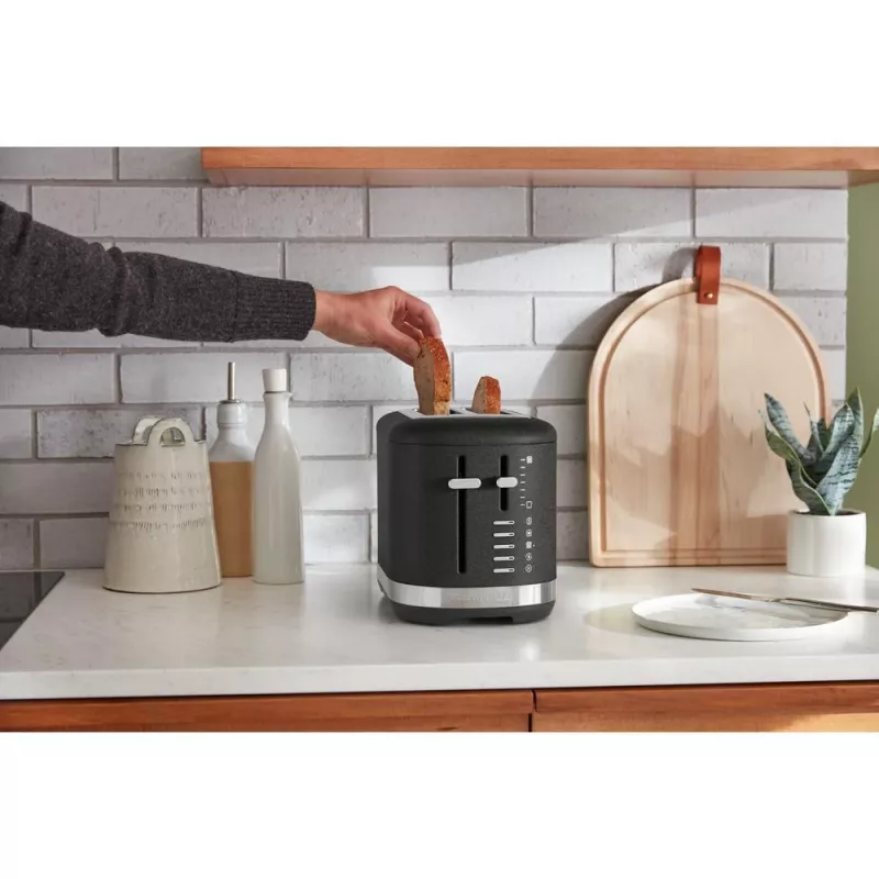 Skrudintuvas KitchenAid 859711684250, 2 griežinėliai, 980 W, juodas/nerūdijantis plienas
