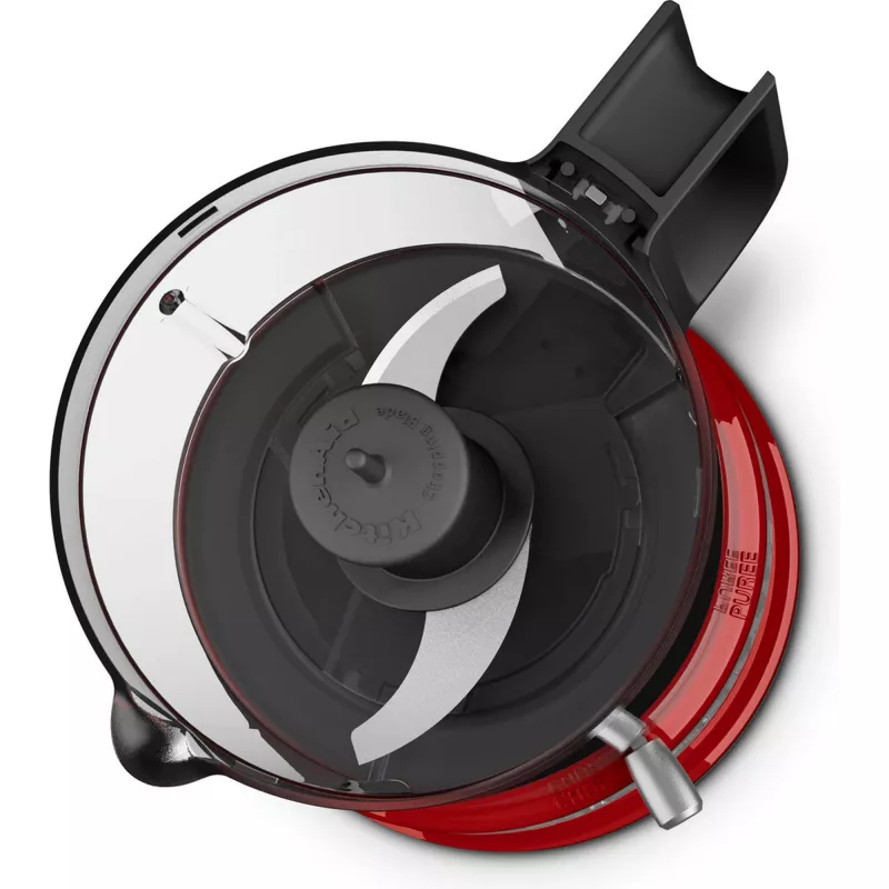Smulkintuvas KitchenAid 5KFC3516EER 0.83 L 240 W Juoda, Raudona, Nerūdijantis plienas