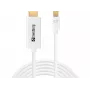 Sandberg MiniDP 1.2 > HDMI 4K 2m, 2 m, Mini DisplayPort, HDMI, Kištukas, Kištukas, Baltas