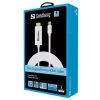 Sandberg MiniDP 1.2 > HDMI 4K 2m, 2 m, Mini DisplayPort, HDMI, Kištukas, Kištukas, Baltas