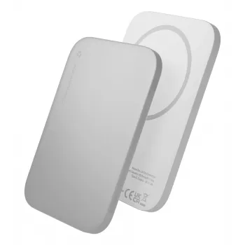 dbramante1928 re-charge - Power Bank 3K WL Ultra Slim Qi1.3 - WHT