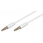 Microconnect AUDLL05W garso kabelis 0,5 m 3,5 mm Baltas